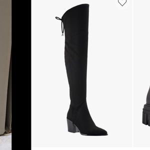 Marc Fisher LTD Malinda over the knee black boot